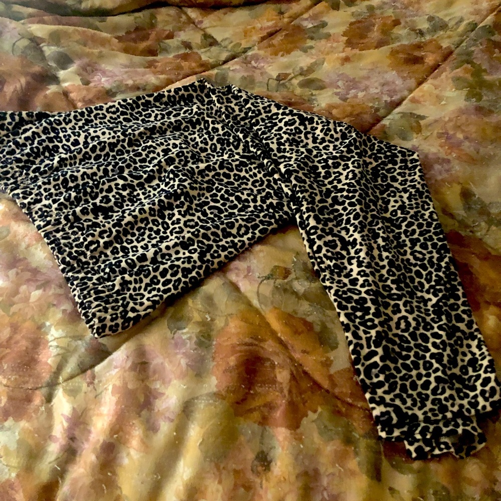 Apt 9 Leopard Print Leggings - image 1